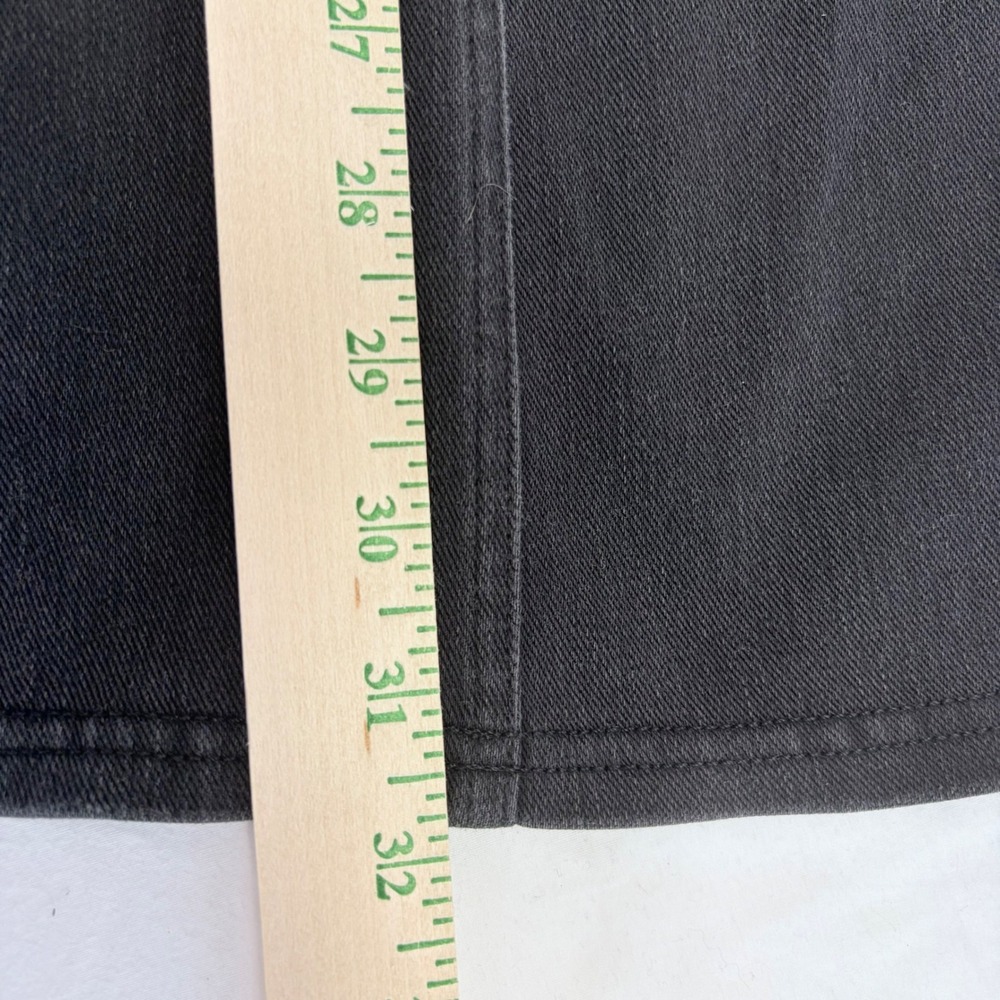 Halara Bootcut Jeans Women‎ Large Tall Black Denim Stretch Casual Minimalist - Picture 7 of 10